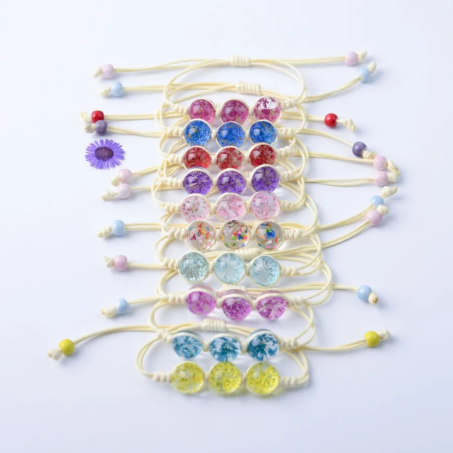 Discover the Elegance of Our Handmade Dry Flower Bracelet