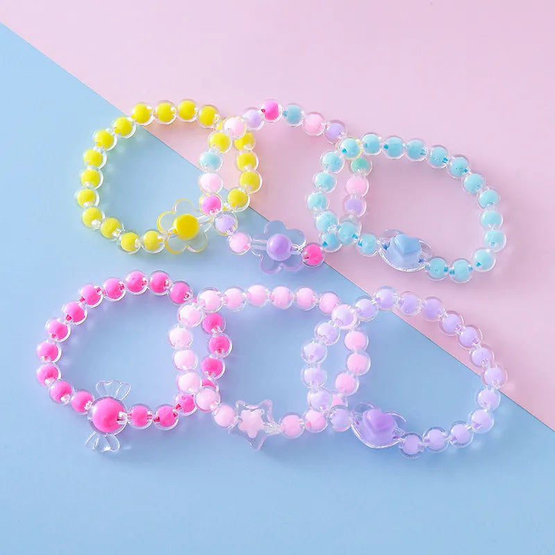 Charming Children's Acrylic Beaded Bracelet: The Perfect Accessory for Any Occasion