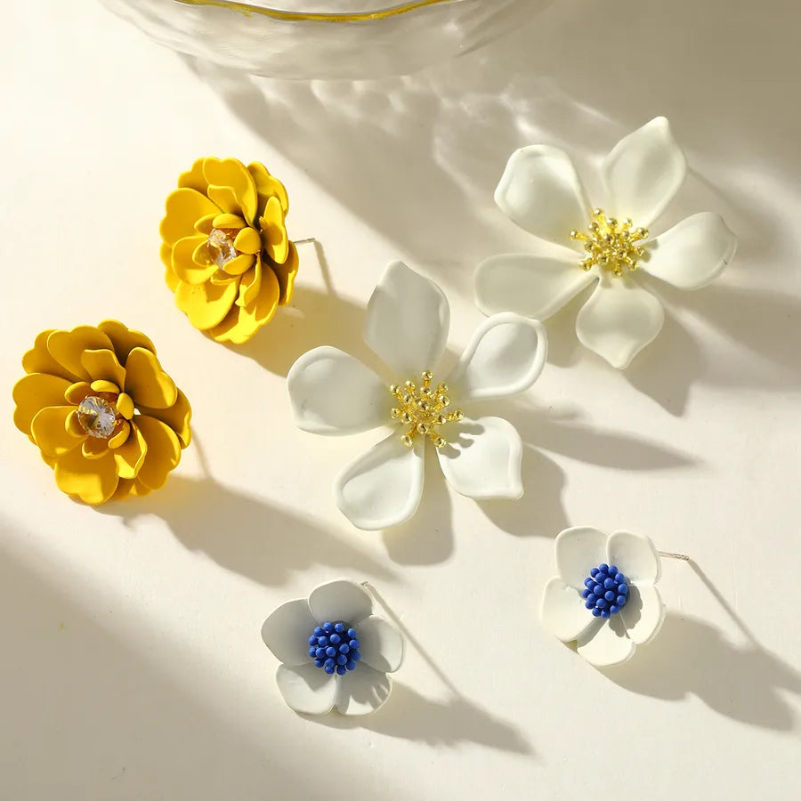 Elevate Your Style with the Casual Simple Style Artistic Flower Earrings