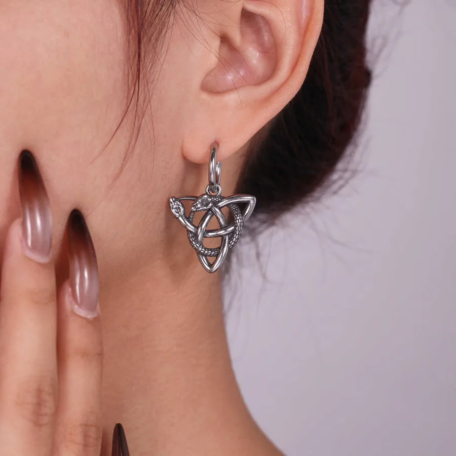 Discover the Elegance of Snake Element Earrings - A Must-Have for Every Jewelry Collection