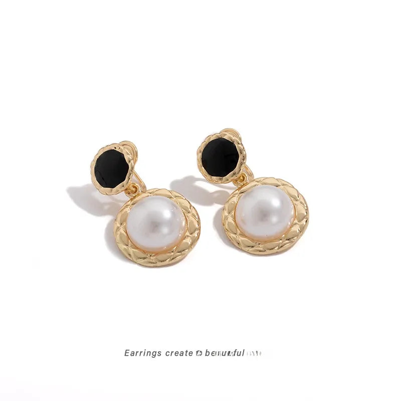 Discover the Elegance of Vintage Half Round Pearl Earrings for Women