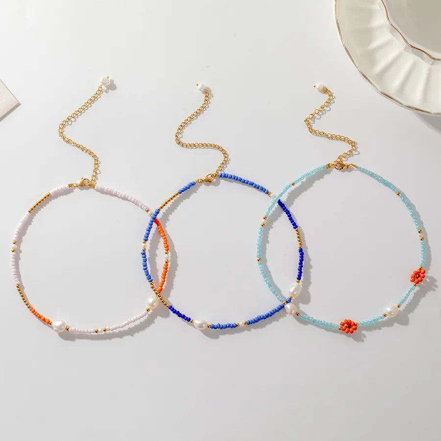 Elevate Your Style with the Baroque Freshwater Pearl Beaded Necklace and Bracelet Jewelry Set