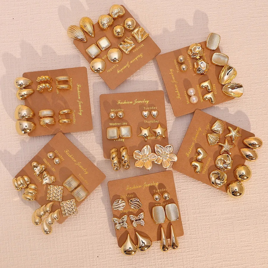 Elevate Your Style with the 6-Piece Set of Resin Earrings: Your Ultimate Jewelry Companion
