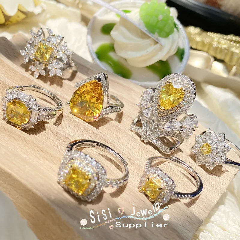 Elevate Your Style with the Sisi Sri Lankan Yellow Sapphire Ring