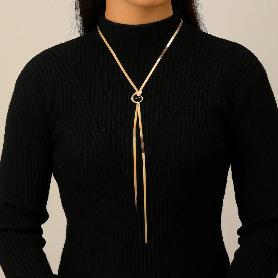 Elevate Your Style with the Adjustable Long Snail Pendant Necklace: A Must-Have Accessory for Women