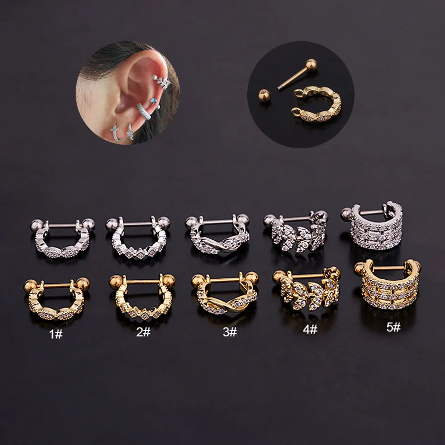 Elevate Your Style with Our Stainless Steel U-Shaped Ear Clips