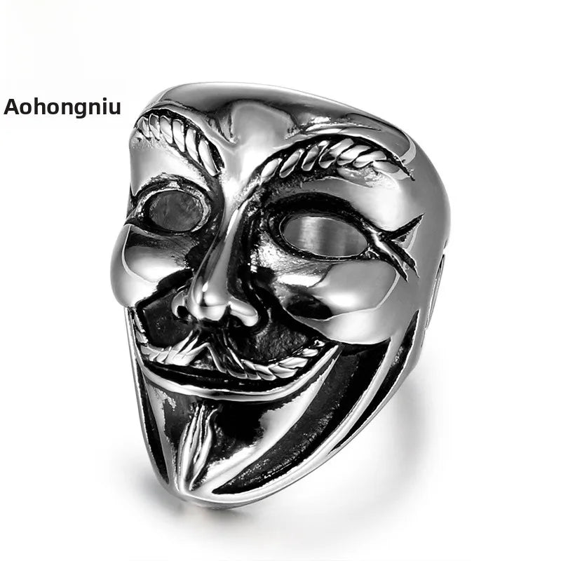 Elevate Your Style with the Stainless Steel Titanium Alloy Men's Ring