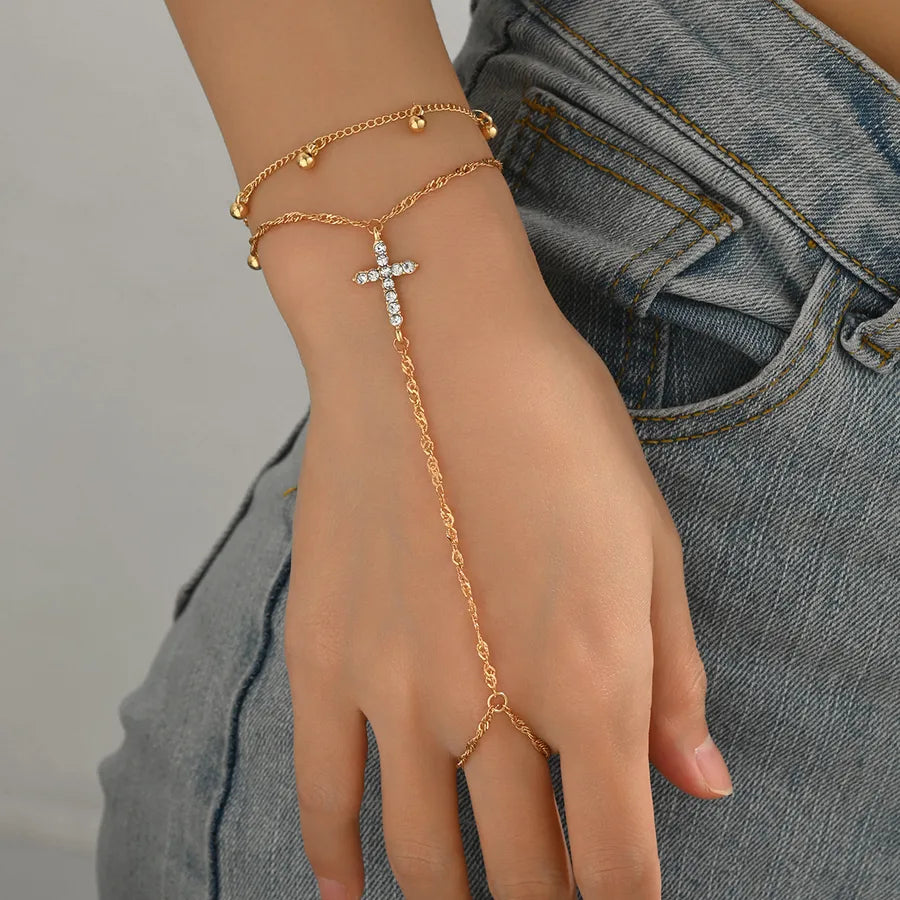 Elevate Your Style with the Two Layer Round Bead Pendant Bracelet