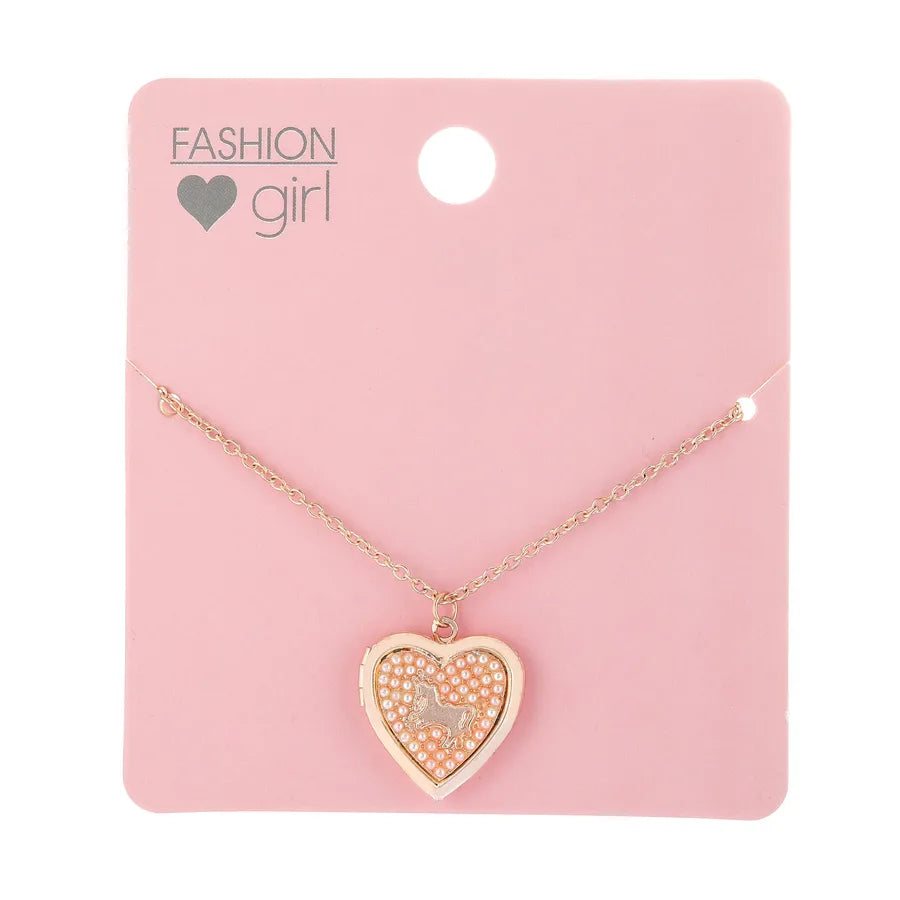 Children's Heart-Shaped Pearl Necklace: A Timeless Gift