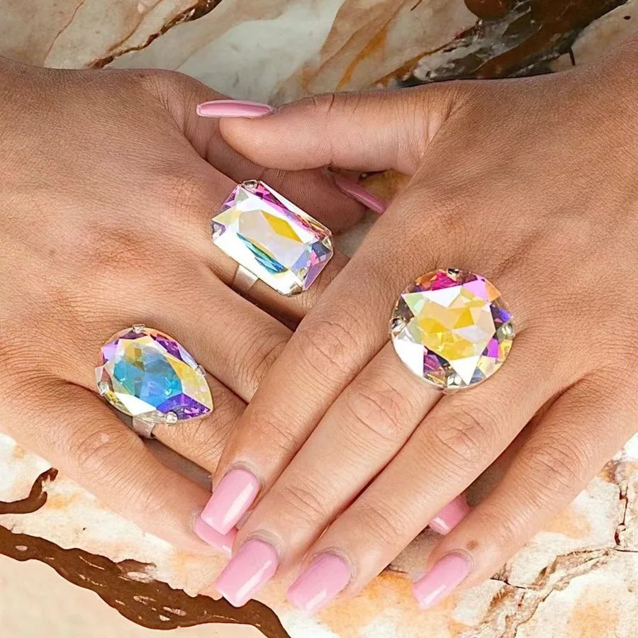 Elevate Your Style with the Adjustable Open Ring Set of 3: A Must-Have for Every Fashion-Forward Woman
