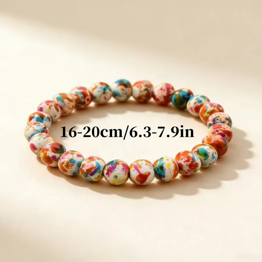 Elevate Your Connection with Round Natural Stone Bracelets for Couples