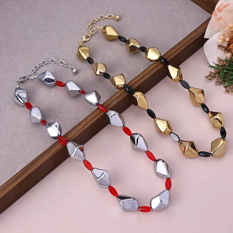 Elevate Your Style with the Irregular Beads Necklace