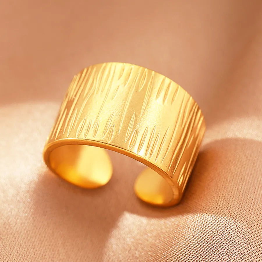 Elevate Your Style with Our Wholesale Jewelry IG Style Retro Geometric Open Rings