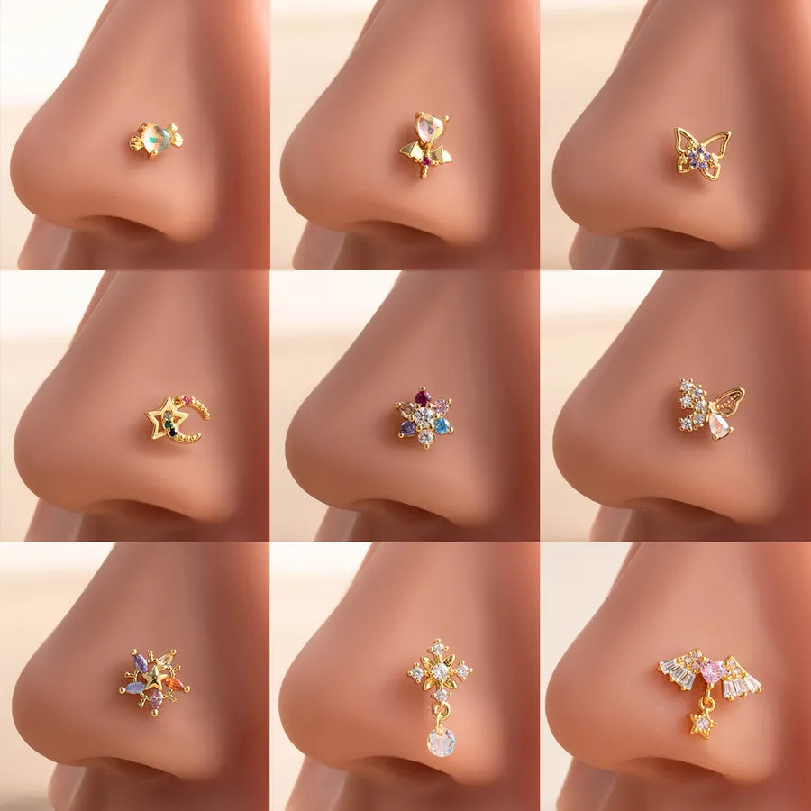 Elevate Your Style with Our Heart-Shaped Nose Rings