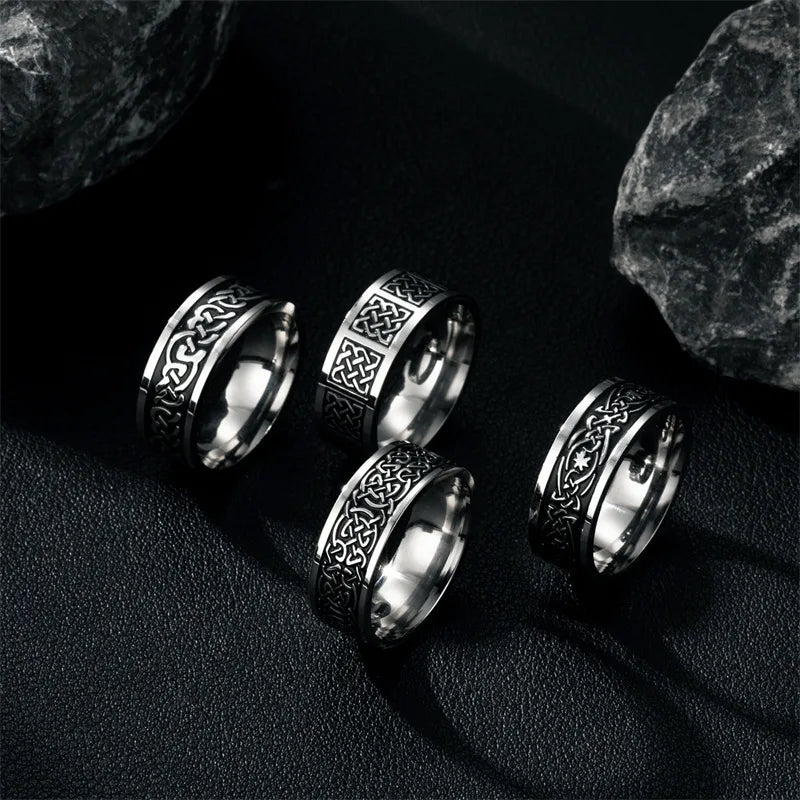 Discover the Huayue Retro Titanium Steel Ring: A Bold Statement of Style