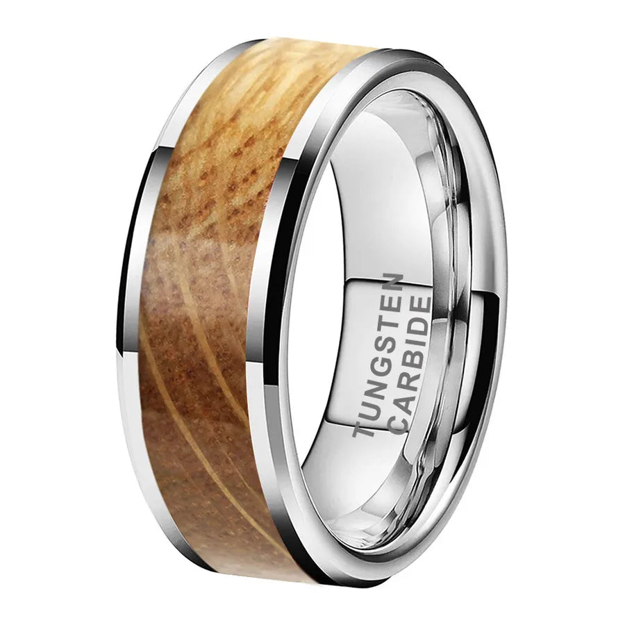 Discover the Elegance of Our Premium Whiskey Barrel Wood Ring