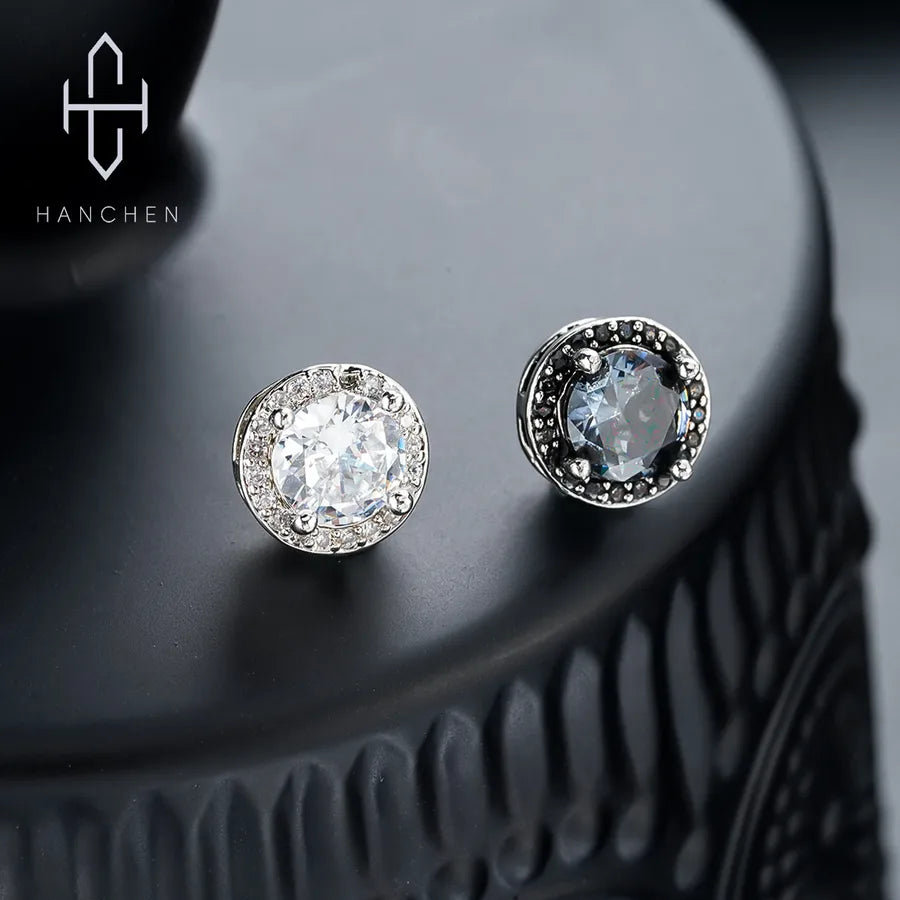 Unisex Magnetic Zirconia Diamond Ear Clip: A Dazzling Accessory
