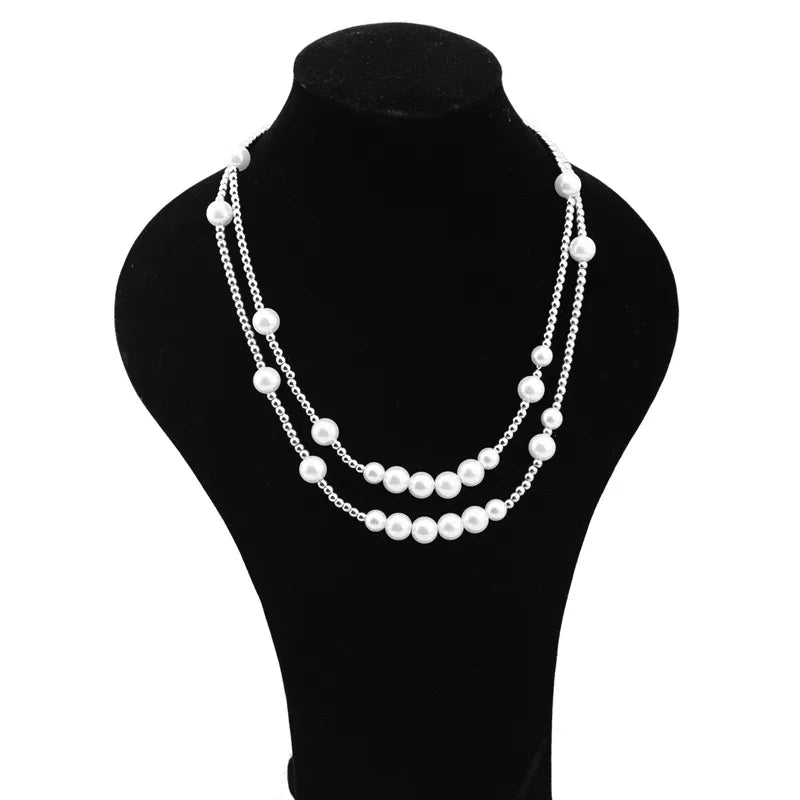 Discover the Elegance of the Stainless Steel Pearl Necklace