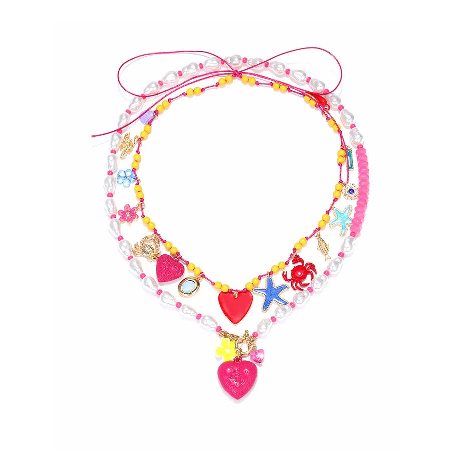 Elevate Your Style with Our Handmade Beaded Crab Pendant Necklace