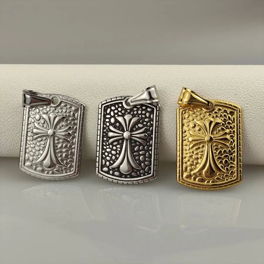 Discover the Elegance of the Men's Vintage Titanium Steel Necklace