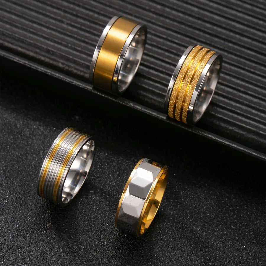 Elevate Your Style with the Stainless Steel Titanium Ring - A Timeless Accessory