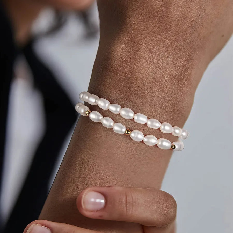 Elevate Your Style with Our Freshwater Pearl Bracelets