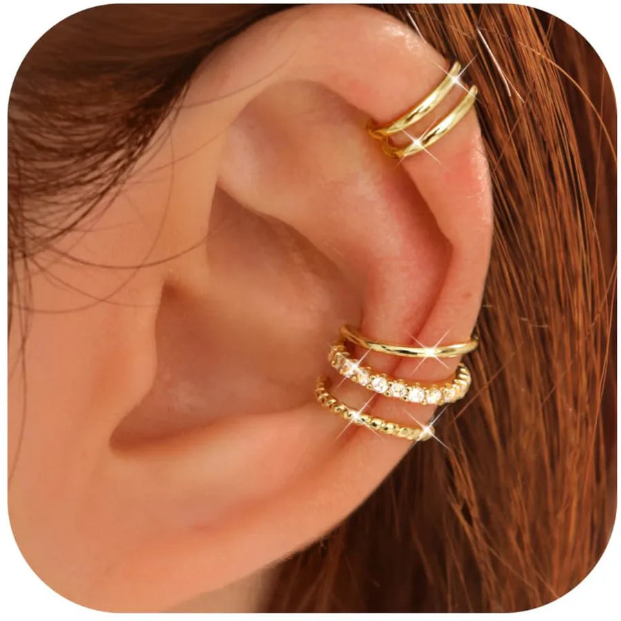 Elevate Your Style with the Adjustable Soft Cartilage Ear Cuff: The Ultimate Feminine Statement Jewelry