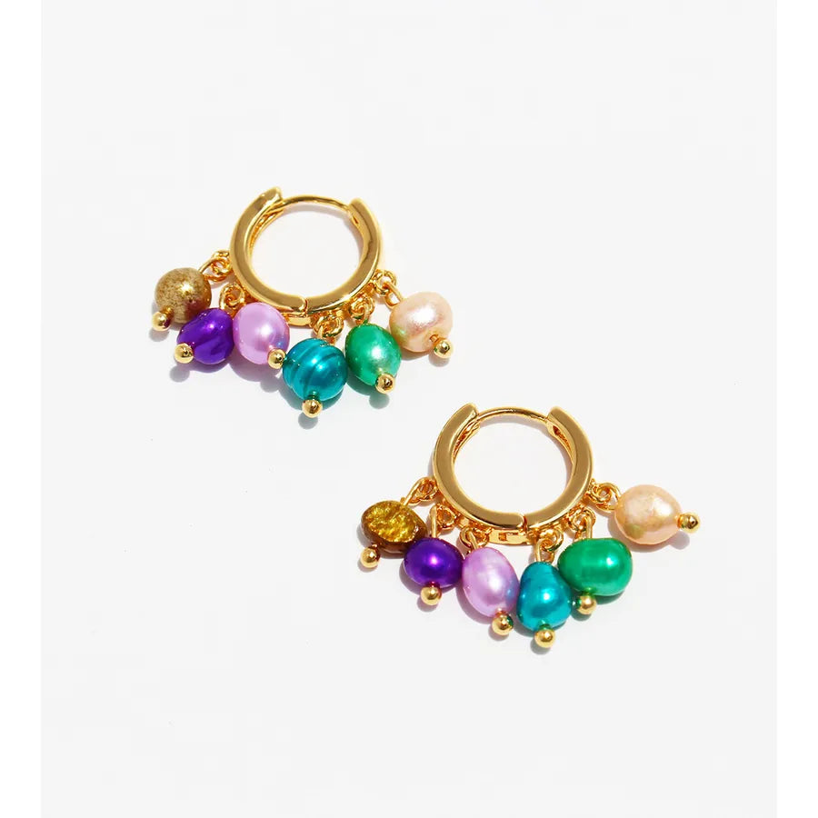 Handmade Geometric Stud Earrings for Women - Embrace Bohemian Elegance