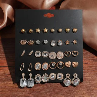 Elevate Your Style with Our Elegant Pearl Stone Earring Set