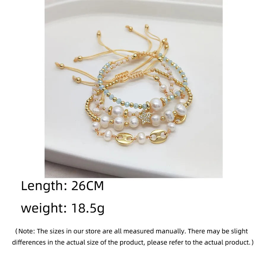Elevate Your Style with the Fashion Star Pearl Bracelets