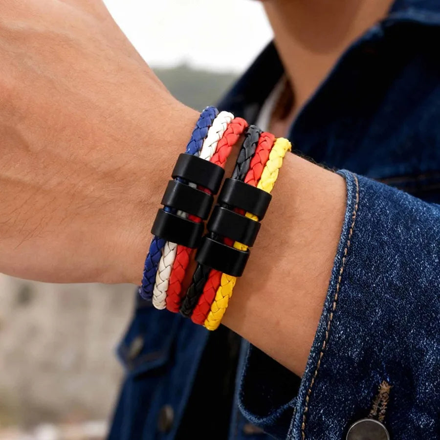 Elevate Your Style with the Men's Alloy Accessories Bracelet