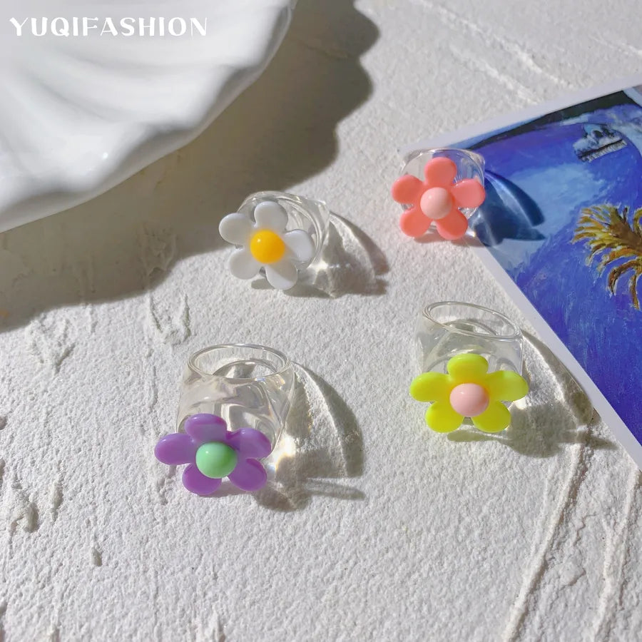Discover the Elegance of the Bohemian Style Floral Ring for Women