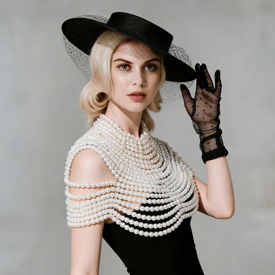 Elevate Your Style with Our Handmade Pearl Body Chain