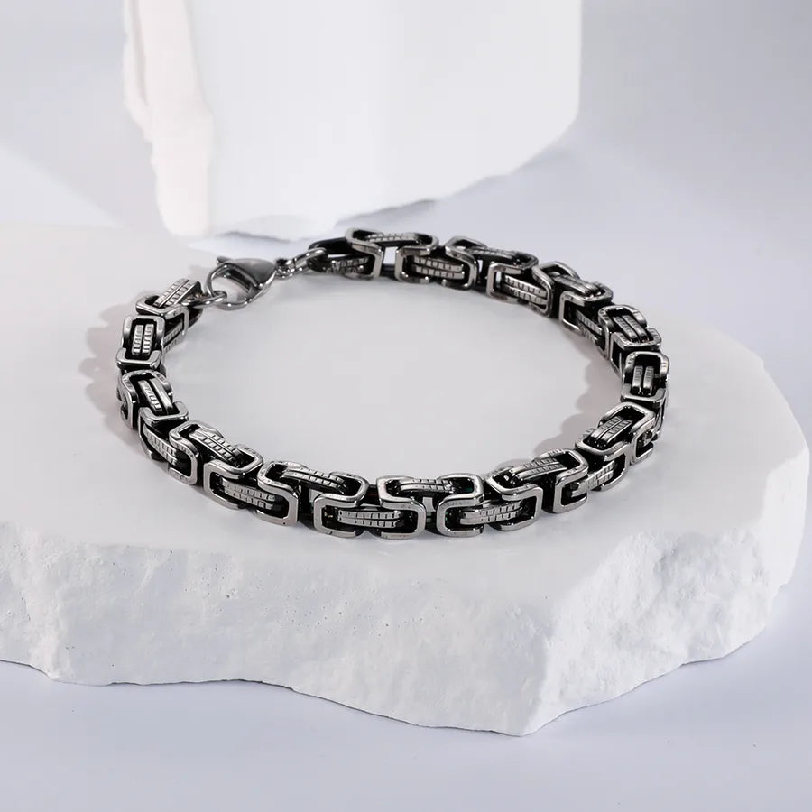 Discover the Ultimate Statement Piece: The Stainless Steel Bracelet for Men