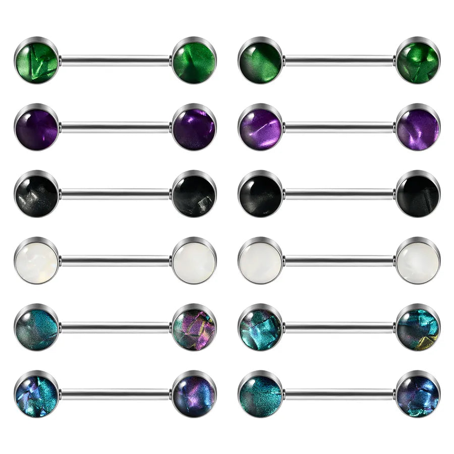 Elevate Your Style with Our Elegant 1-Piece Nipple Rings