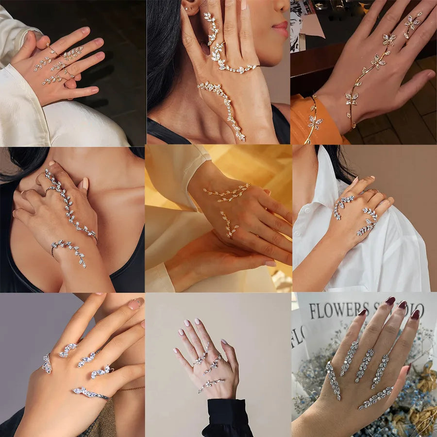 Discover the Elegance of Our Fashionable Open Hand Bracelet for Women