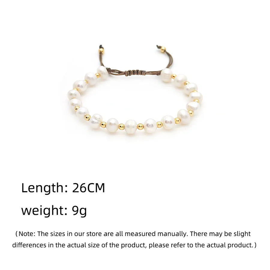 Discover the Elegance of Fashion Star Eye Pearl Handmade Bracelets
