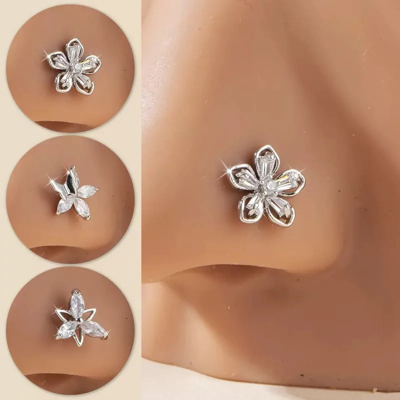 Discover Elegance with Our Fashionable Bohemian Style Women's Nose Studs