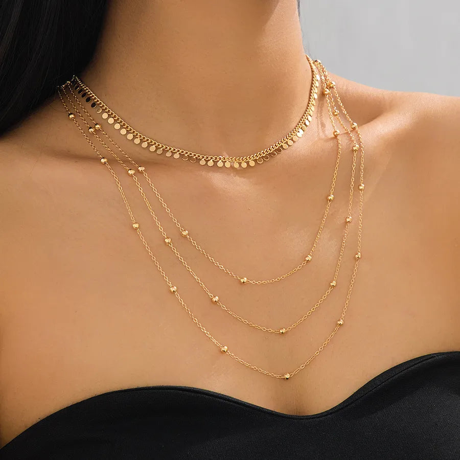 Elevate Your Style with the Women's Collarbone Chain Necklace Set