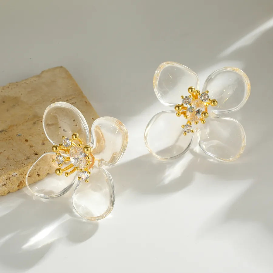 Elevate Your Style with Minimalist 18K Gold Plated Earrings