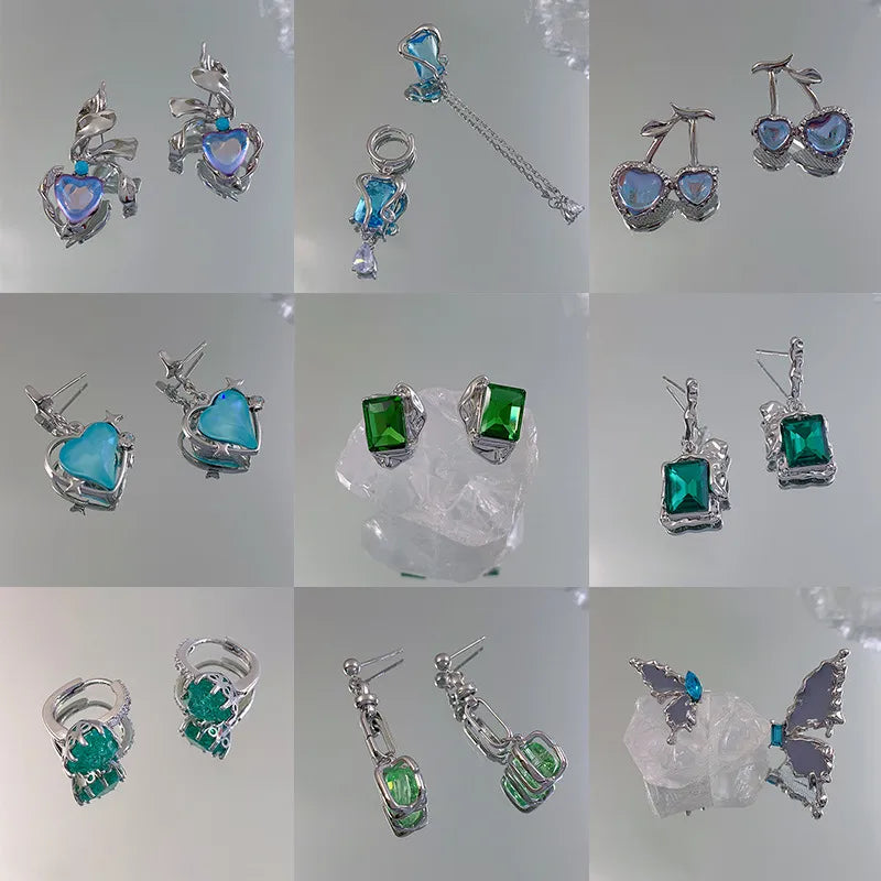Discover the Elegance of the Blue Green Ear Jewelry Collection