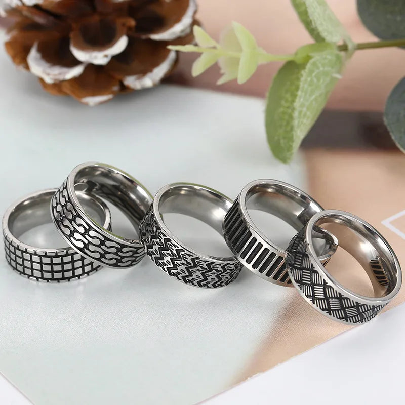 Discover the Elegance of Our Fashionable Stainless Steel Titanium Ring for Men