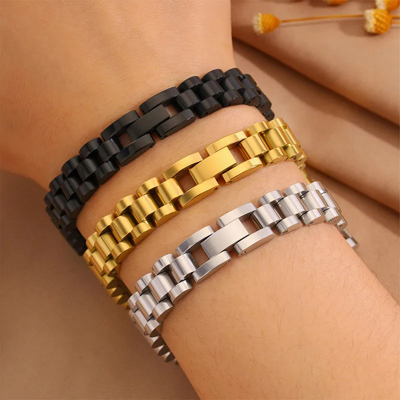 Elevate Your Style with the 21cm Watch Strap Bracelet - A Perfect Blend of Elegance and Durability