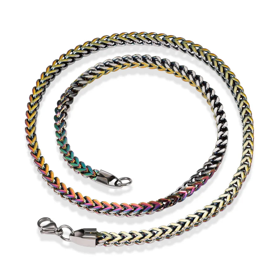 Discover the Dazzling Rainbow Snake Bone Bracelet: A Perfect Accessory for Every Occasion