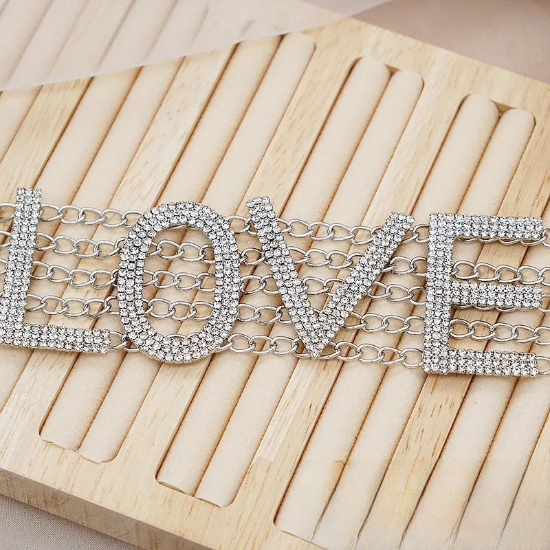 Discover Elegance with the Diamond Encrusted Letter Necklace