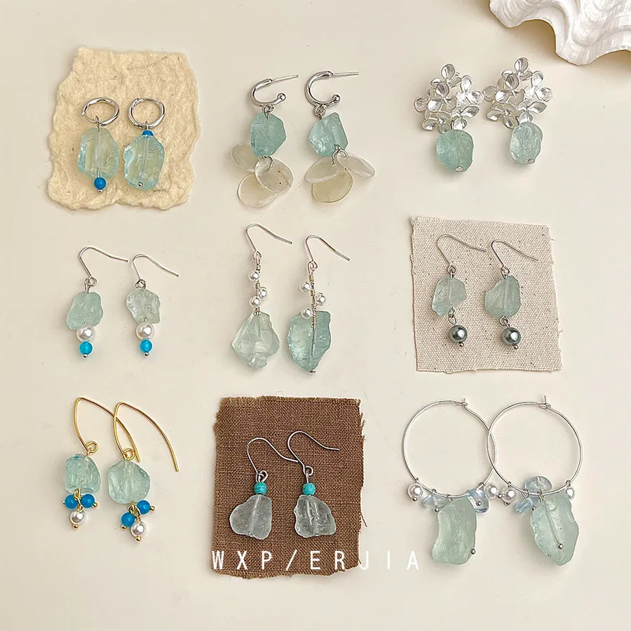 Elevate Your Style with Natural Stone Tassel Earrings