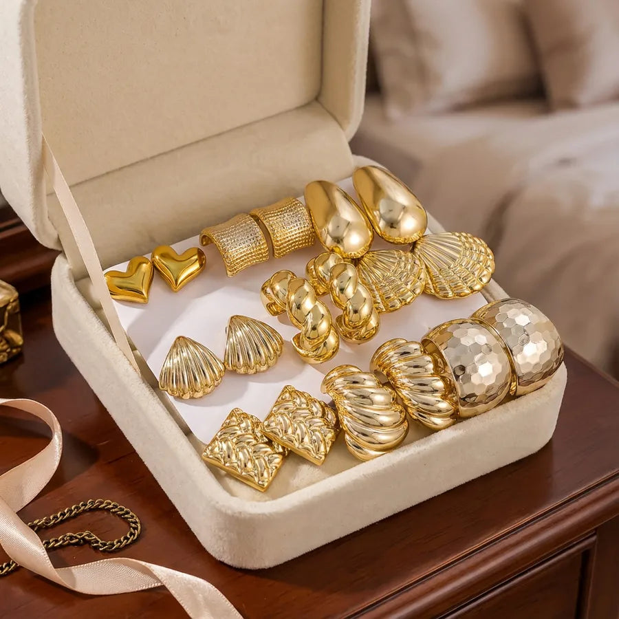 Elevate Your Style with C-Shaped Water Drop Earrings: A Must-Have for Every Woman