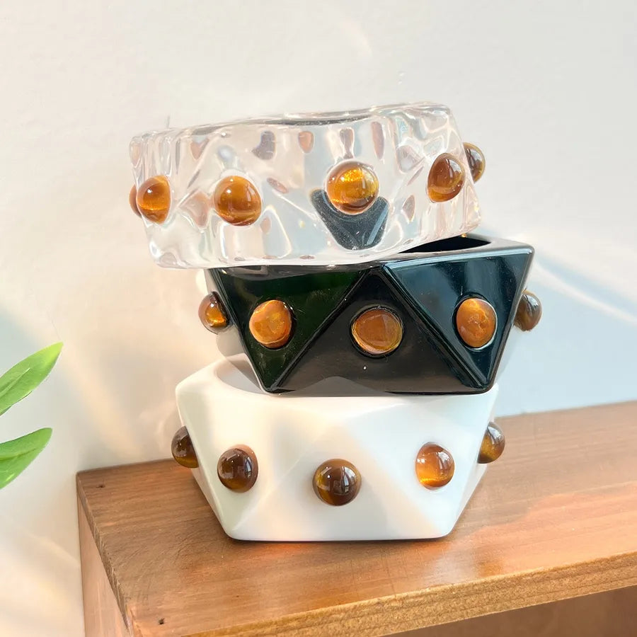 Discover the Elegance of Our Handmade Multicolor Resin Bracelet