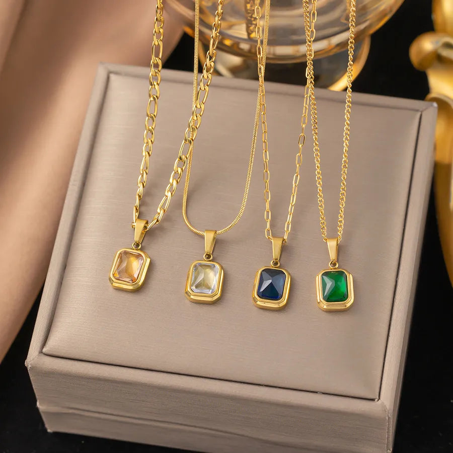 Discover the Elegance of Our 304 Stainless Steel 18K Gold Plated Necklace
