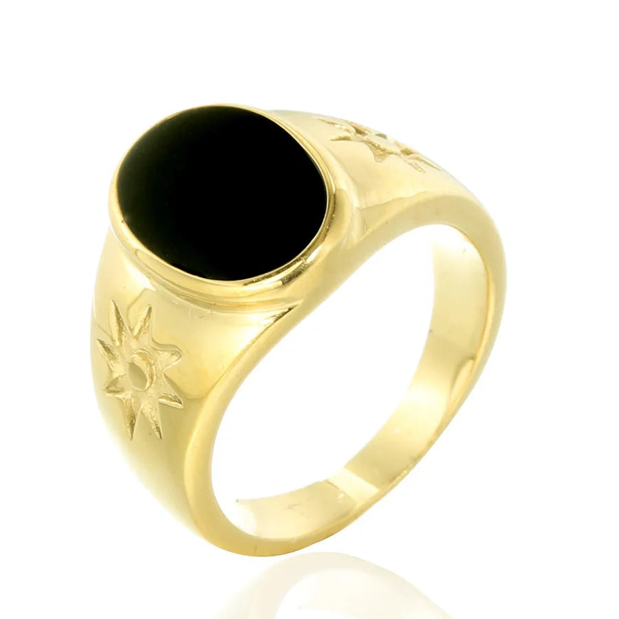 Discover the Timeless Elegance of the Vintage Titanium Steel Ring